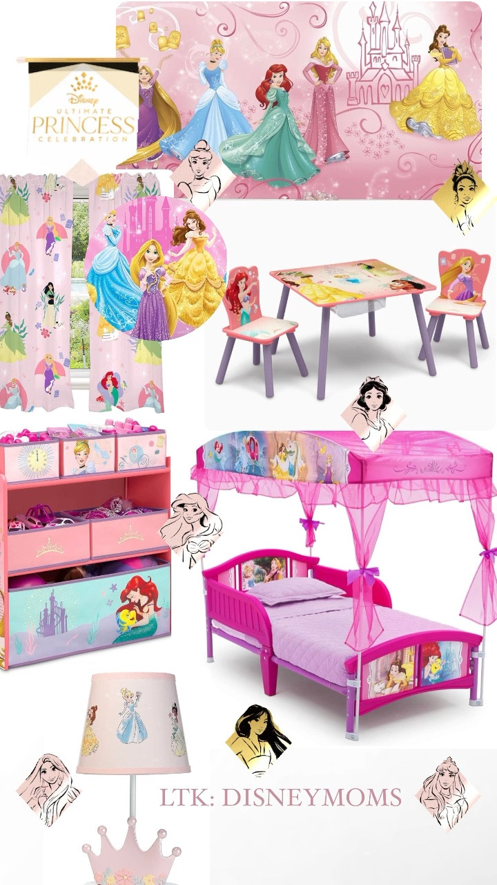 Create Your Magical Disney Princess Bedroom 

#LTKHome #LTKGiftGuide #LTKKids