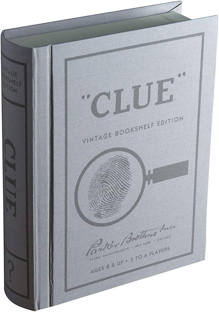 Winning Solutions Clue Vintage Bookshelf Edition | Amazon (US)
