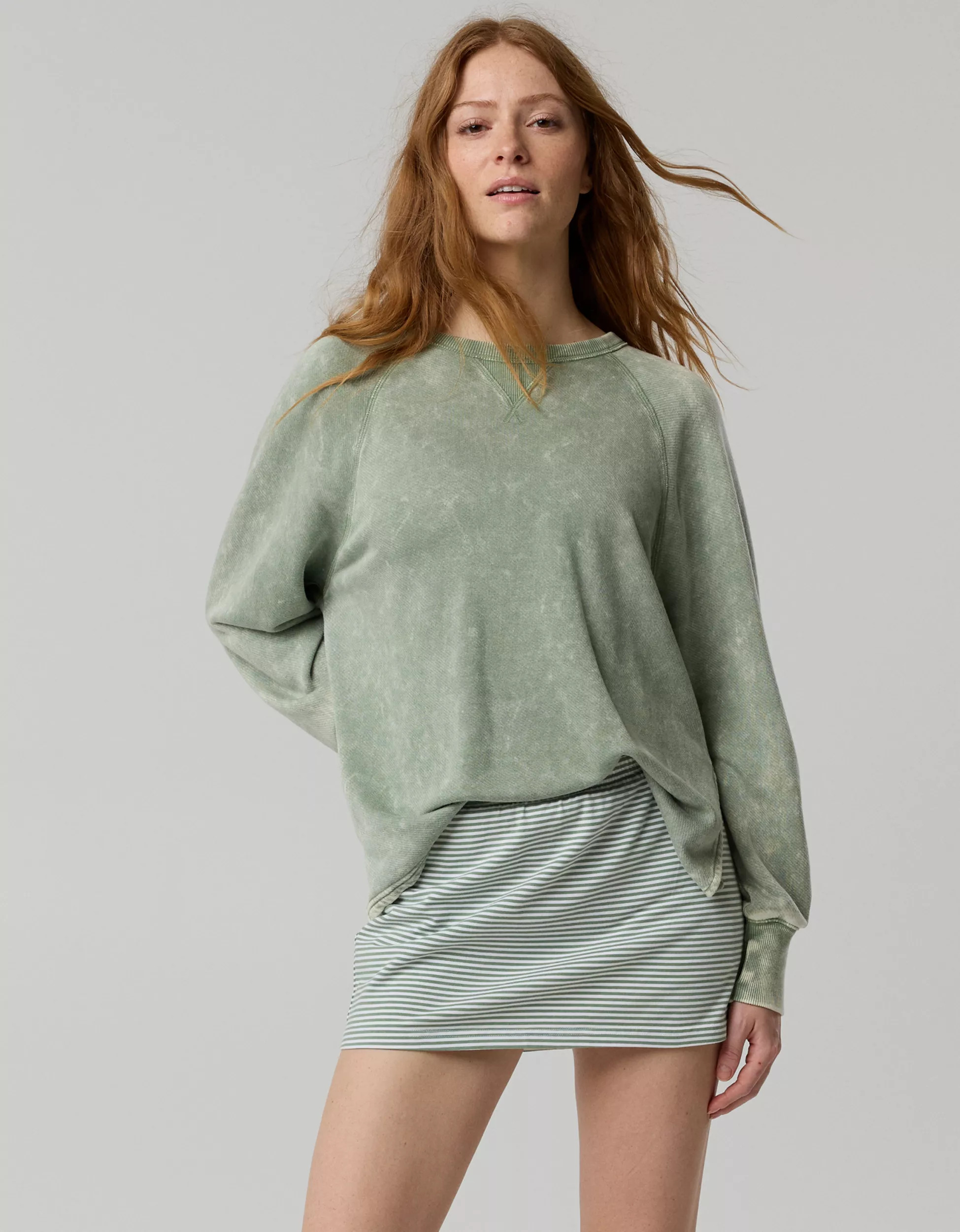 OFFLINE By Aerie OG Cotton MVP Mini Skort | American Eagle Outfitters (US & CA)