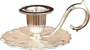 Vintage Candle Holder Detachable Metal Candlestick Holders with Handle Rustproof Taper Candle Hol... | Amazon (US)