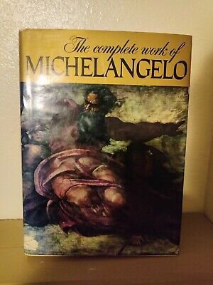 Huge Coffee Table Deluxe Art Book The Complete Work of Michelangelo HBDJ | eBay US