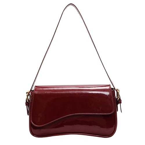 Small Shoulder Bag Y2K Purse for Women Crocodile Handbag Clutch Purse Classic Retro Crossbody Bag Satchel Purse | Amazon (US)