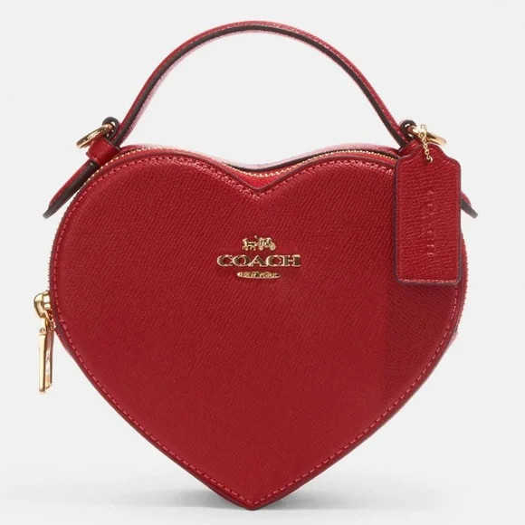 Coach Red Heart Crossbody Bag | Poshmark