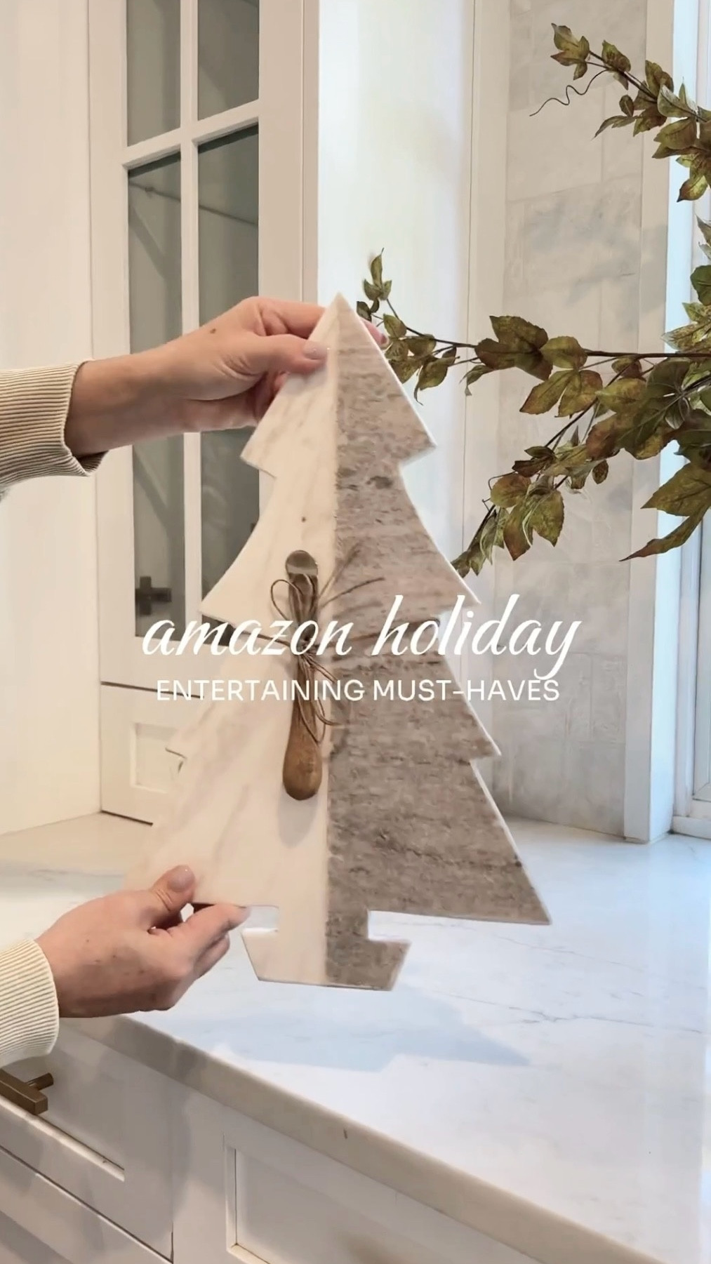 Holiday Hosting Finds ✨
Holiday entertaining will be even better this year with these amazing, affordable Amazon finds! Christmas tree charcuterie board, hobnail glassware, and my personal favorite -> amber wine glasses. What’s your favorite?

#neutraldecor #amazonfinds #founditonamazon #amazonhome #holidayhome #holidayentertaining #christmastime #hosting

#LTKVideo #LTKHome #LTKParties

#LTKHoliday #LTKSeasonal #LTKGiftGuide