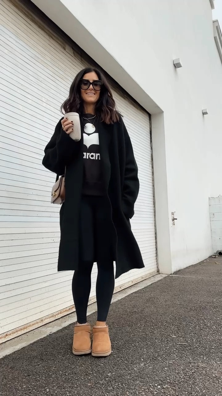 I'm just shy of 5'7 wearing the size 4 sweatshirt and my coat is one size fits most #StylinbyAylin #Aylin

#LTKStyleTip #LTKVideo #LTKSeasonal
