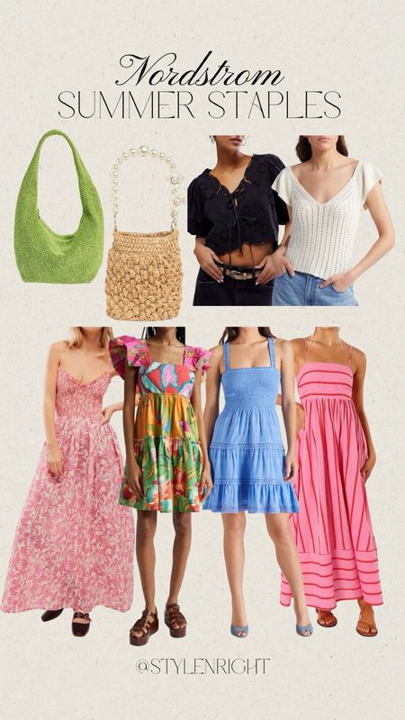 Nordstrom summer staples!🤍☀️

Midsize fashion. Summer dress. Maxi dress. Raffia purse. Summer top. Vacation outfit inspo.

#LTKMidsize #LTKStyleTip #LTKItBag