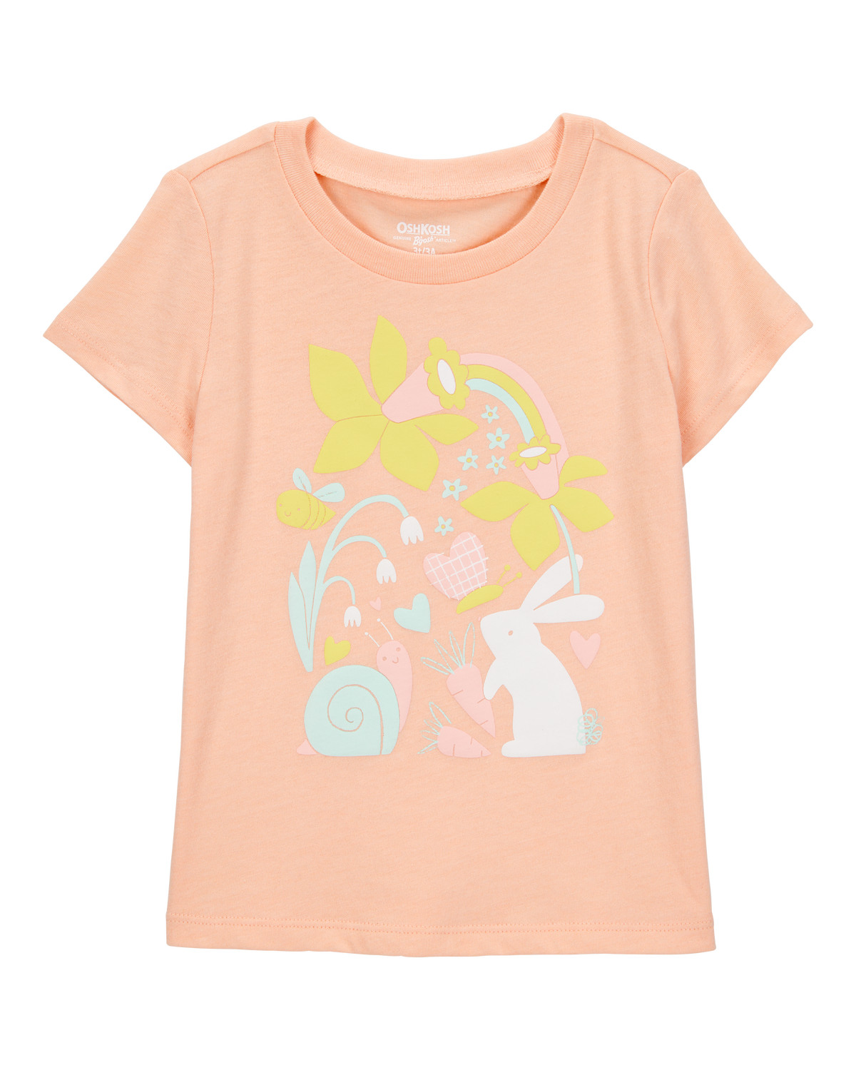 Toddler Bunny-Print Graphic Tee | Carter's Inc
