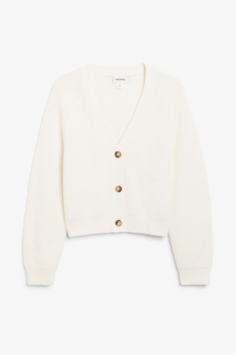 Chunky cropped cardigan | H&M (UK, MY, IN, SG, PH, TW, HK)