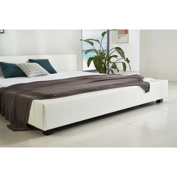 Astor Upholstered Low Profile Platform Bed | Wayfair Professional