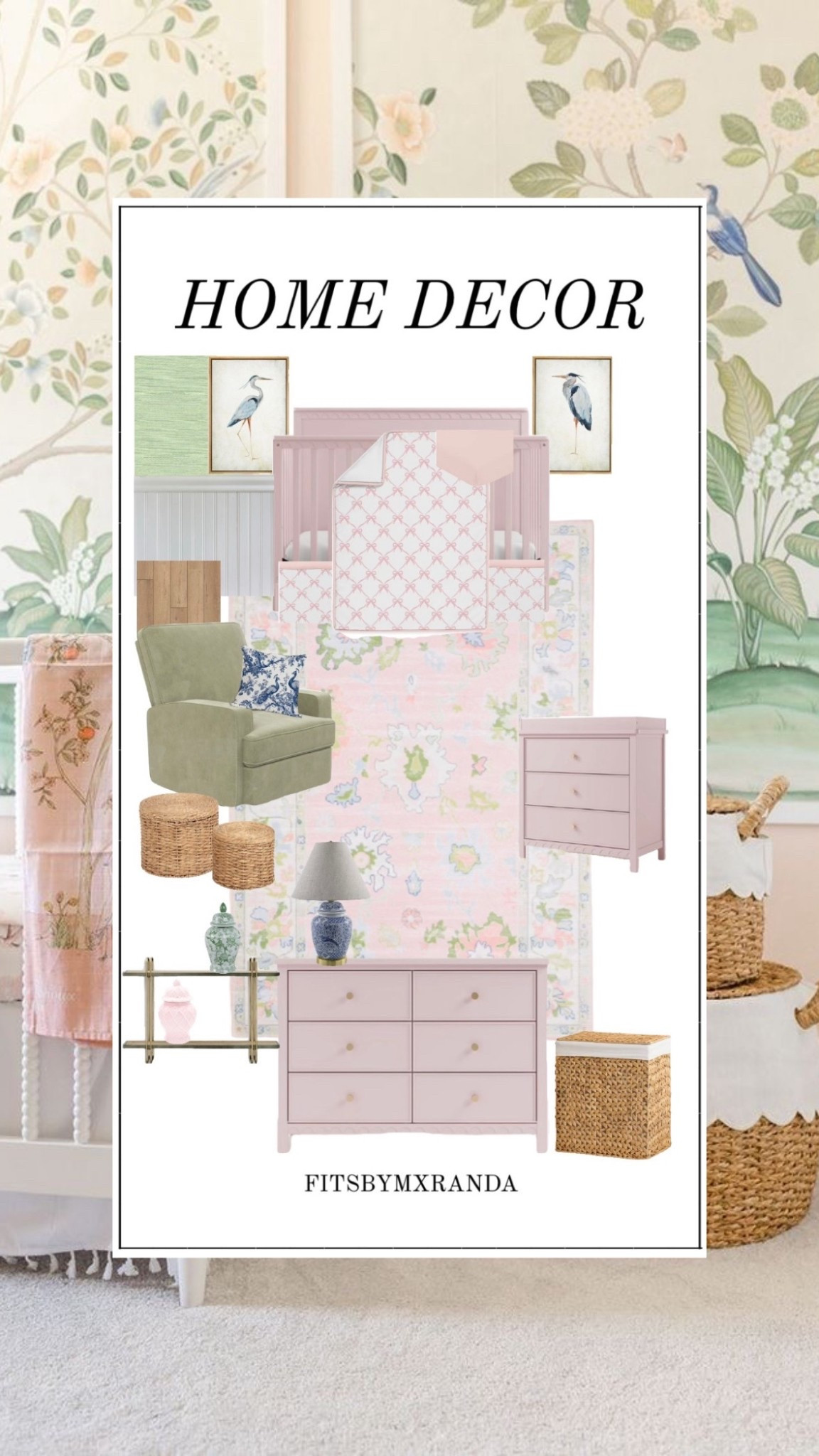 Girls Nursery Inspo

#LTKKids #LTKBaby