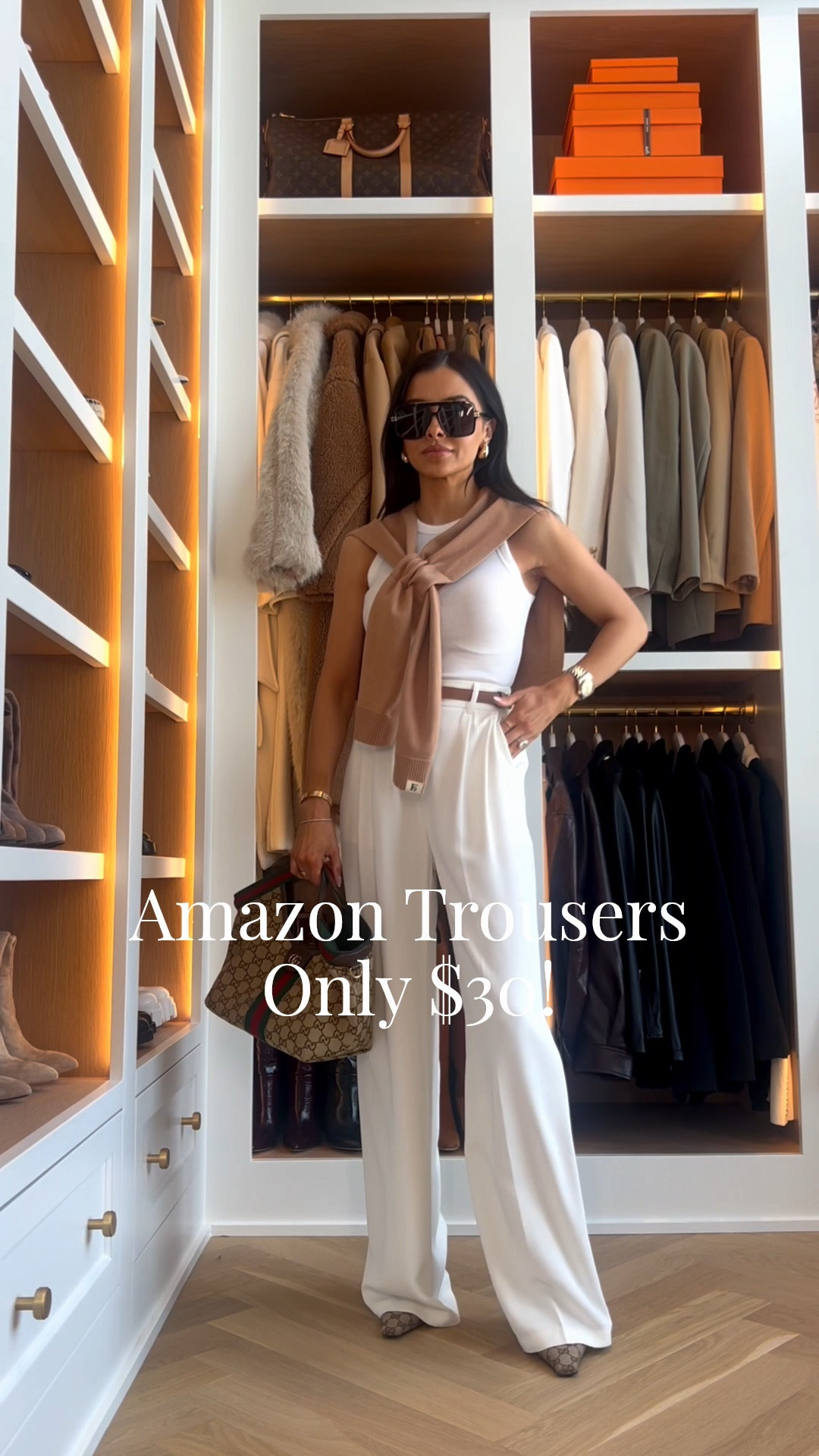 My favorite Amazon trousers are only $30 right now! These look and feel like Aritzia for much less!
Amazon designer inspired finds

#LTKSaleAlert #LTKOver40 #LTKmomlife