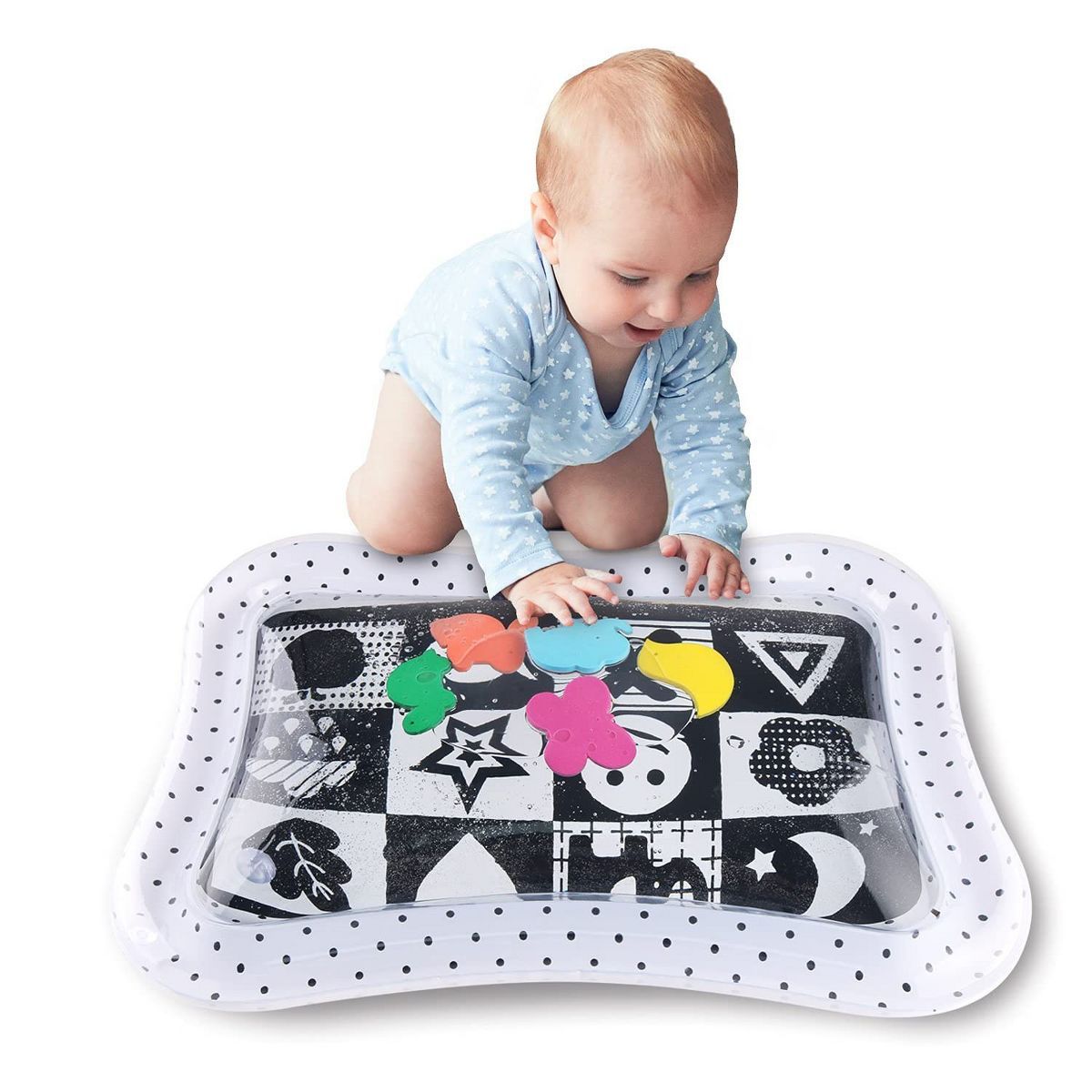 The Peanutshell Montessori Tummy Time Water Play Mat, Inflatable Sensory Development Toy | Target