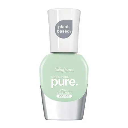 Sally Hansen Good. Kind. Pure Vegan Nail Color with All Natural Hardner, Mint Refresh, 0.33 Ounce | Walmart (US)