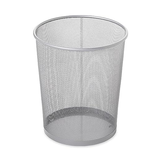 Rubbermaid Commercial Products Concept Collection Mesh Metal Trash Can, 5-Gallon, Fits Under Desk... | Amazon (US)
