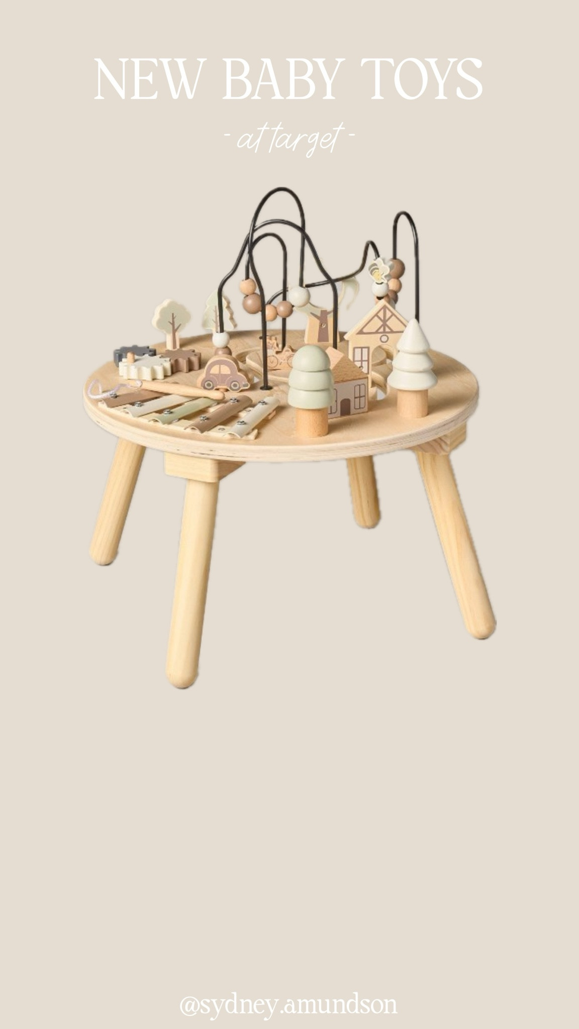 The cutest neutral and aesthetically pleasing baby toy to have out in the living area!! 

#LTKBaby #LTKFamily #LTKKids