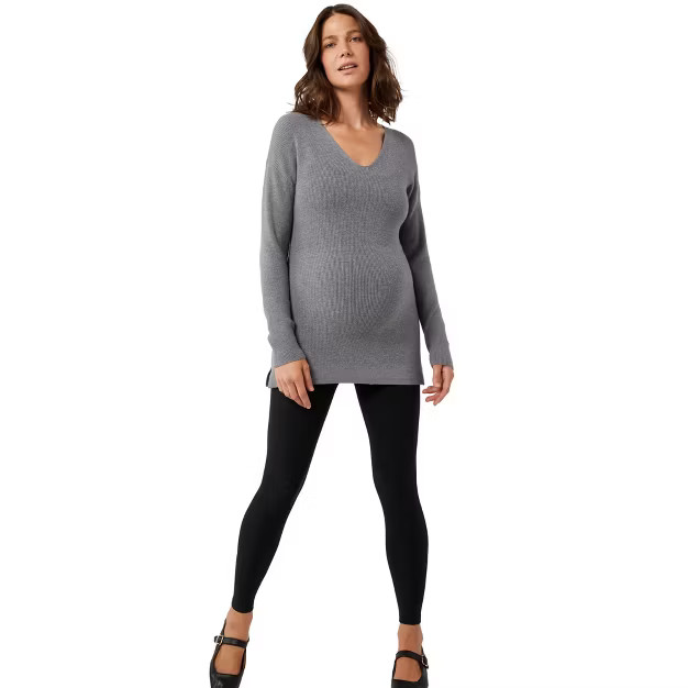 A Pea in the Pod Ribbed V Neck Maternity Sweater | Target