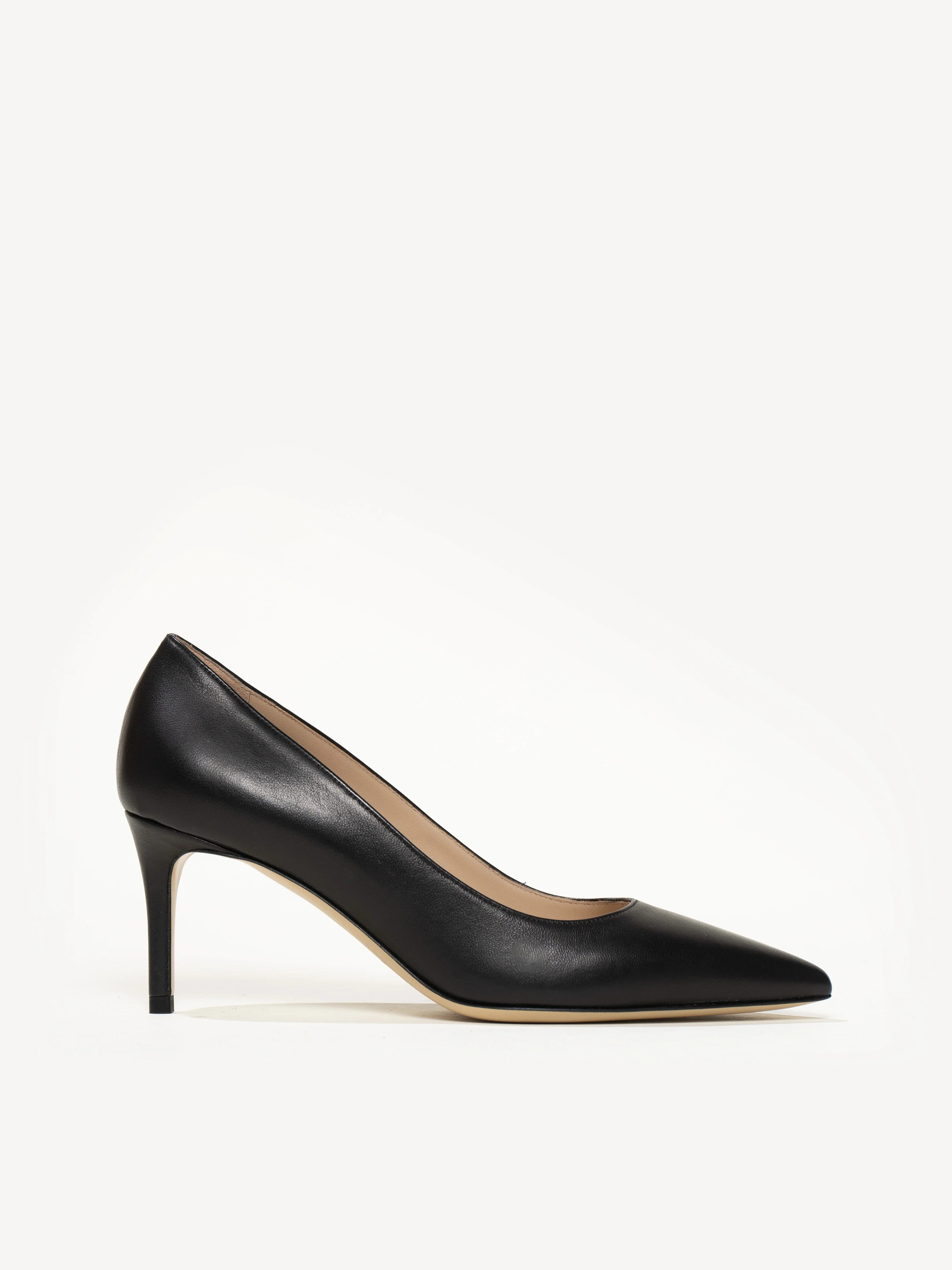 M.Gemi The Esatto 70mm Women's Heels, Size 40 in Black | M.GEMI
