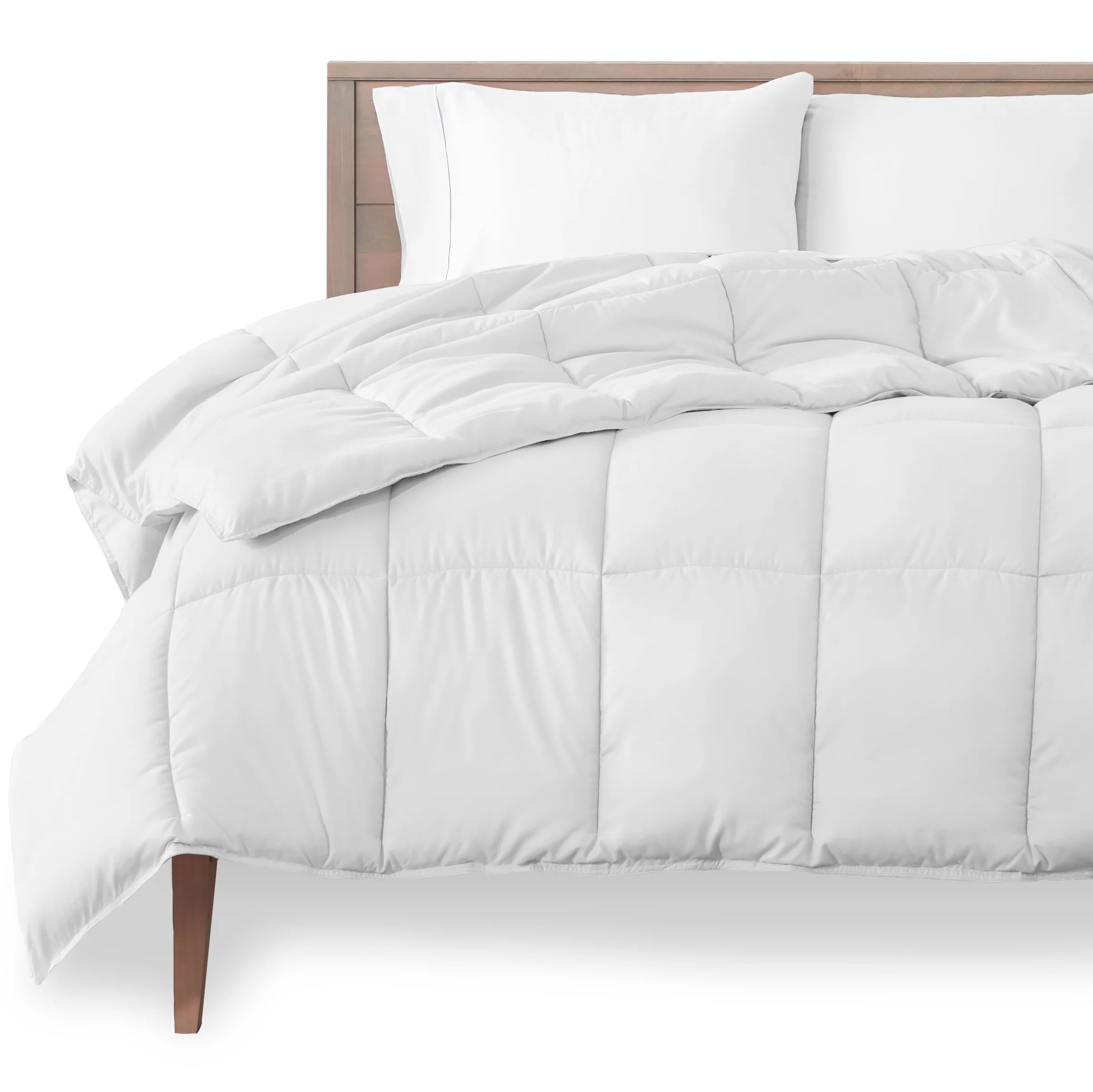 Bare Home Goose Down Alternative Comforter Duvet Insert, Queen, White | Walmart (US)