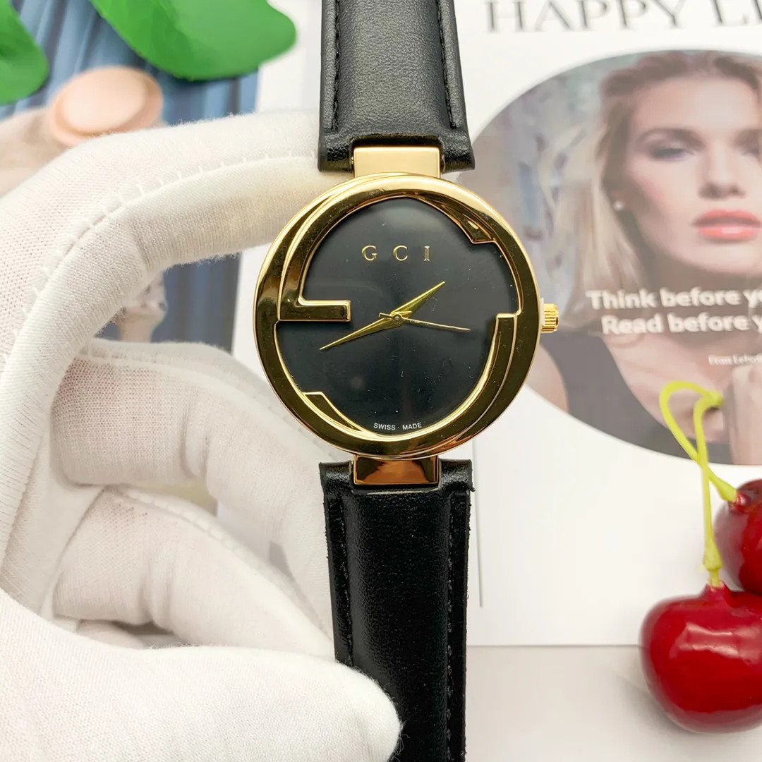 Hot Classic Vintage Quartz Classic Alphabet Markers Woman Watch Luxury Designer Watches Neutral T... | DHGate