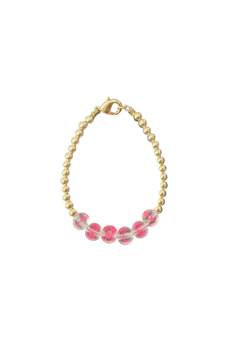 14k 4mm gold bead bracelet with clasp | Just Bead it By Rachel