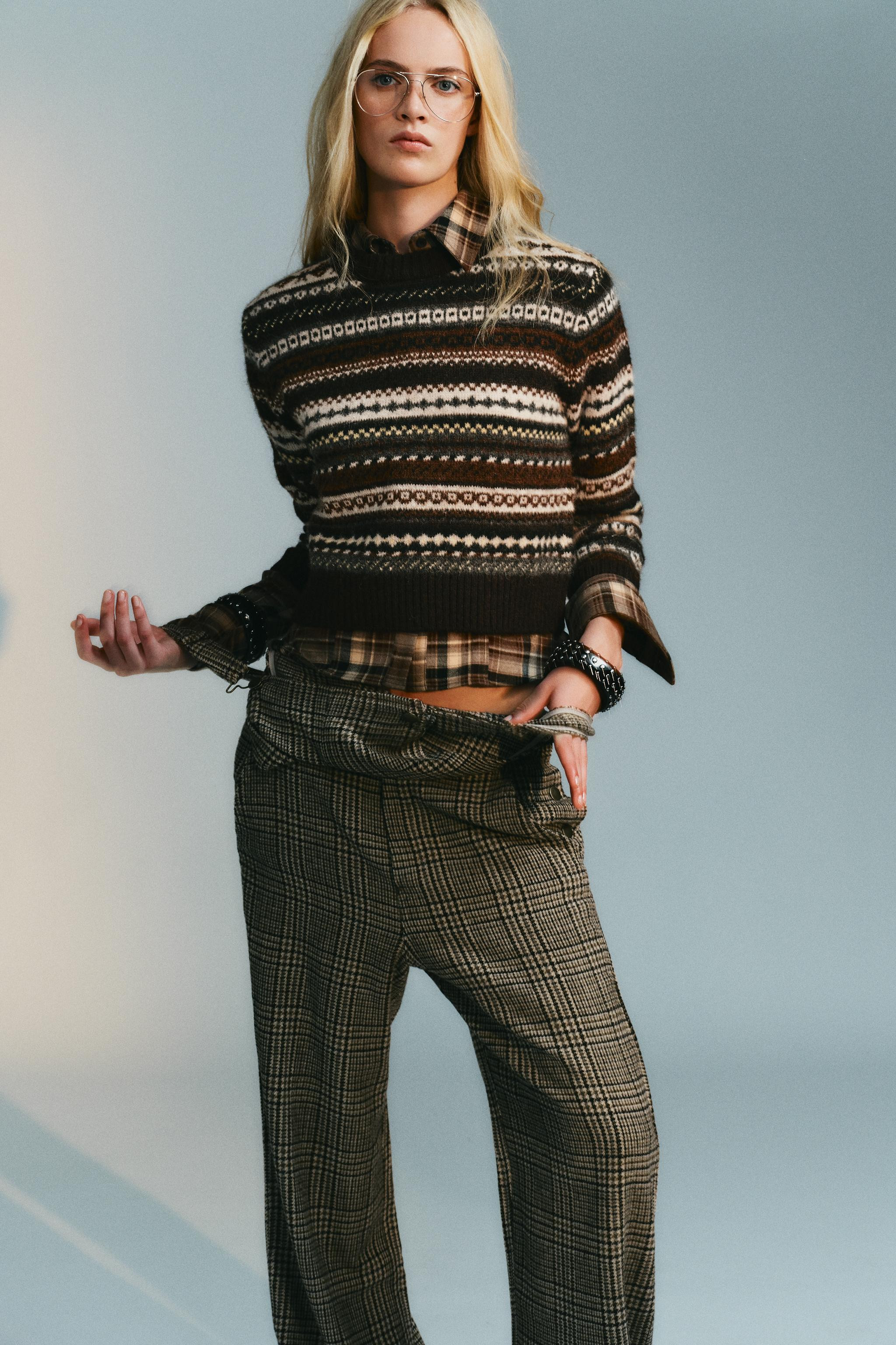 JACQUARD KNIT JUMPER | Zara US
