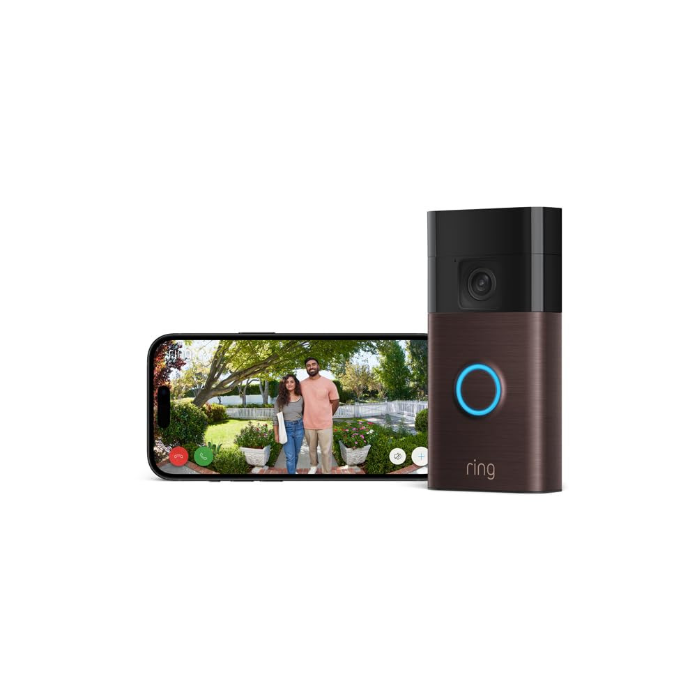 Ring Battery Video Doorbell (2024 release)| DIY Wireless Video Doorbell Camera I Head-To-Toe View... | Amazon (UK)