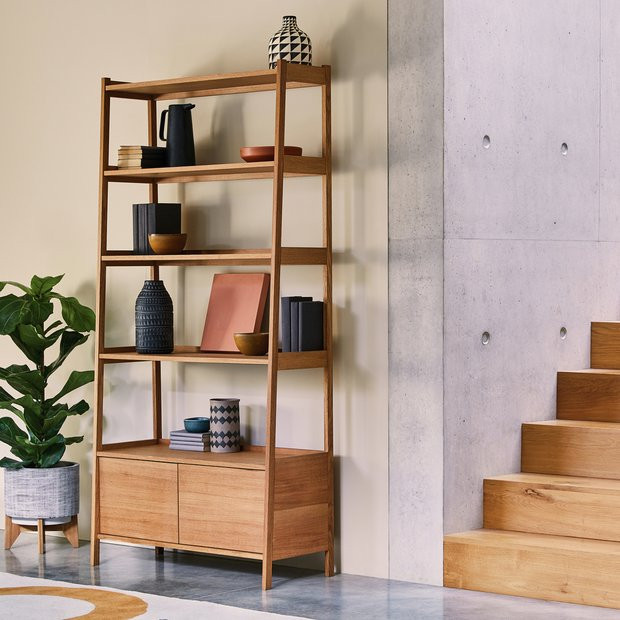 Habitat Marston Bookcase - Oak | Habitat UK