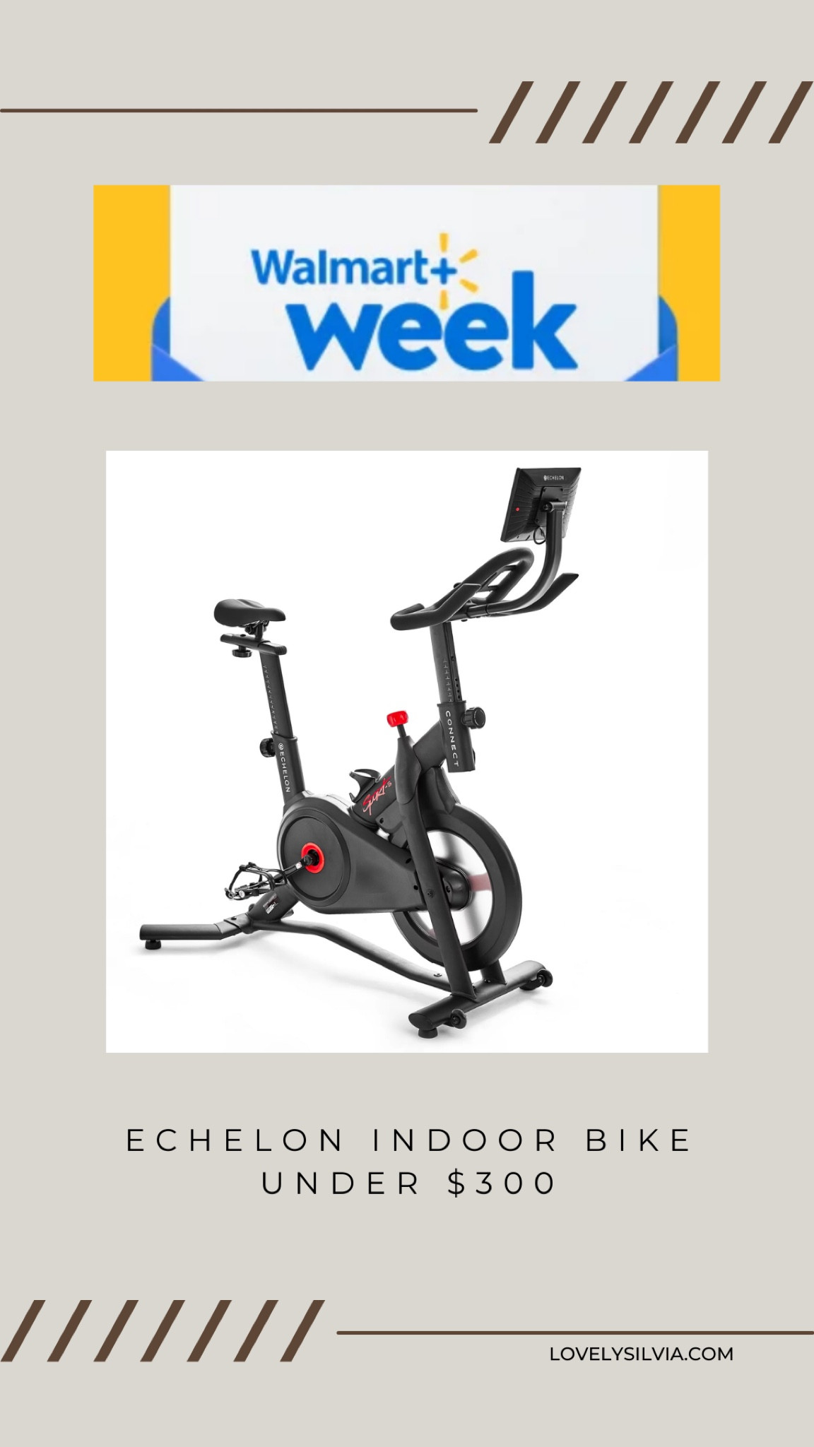 Walmart+ week sale! Echelon bike on sale and under $300!

cycle bike, fitness sale, home gym, Walmart sale, Walmart finds, Walmart plus 

#LTKFitness #LTKsalealert
