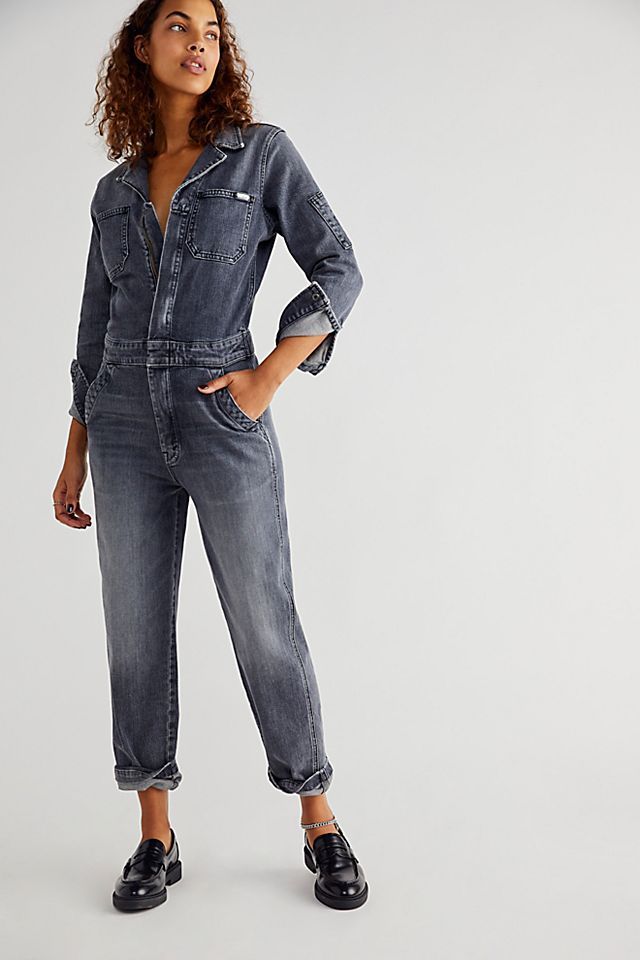 MOTHER The Half Spring Take-Off Ankle Coverall | Free People (Global - UK&FR Excluded)