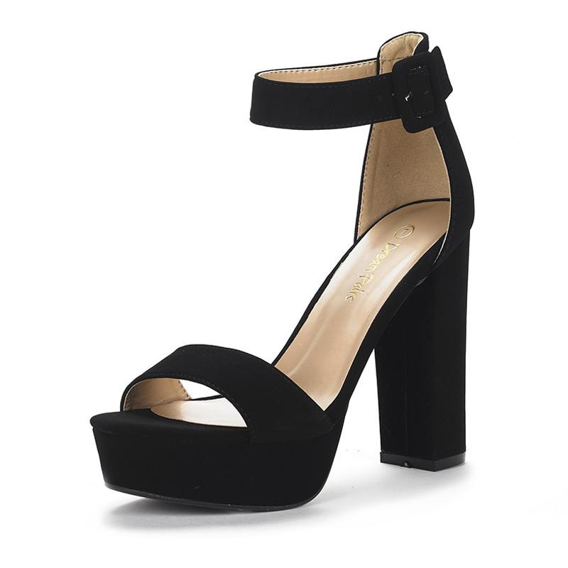 DREAM PAIRS Chunky High Heel Platform Sandals | Dream Pairs