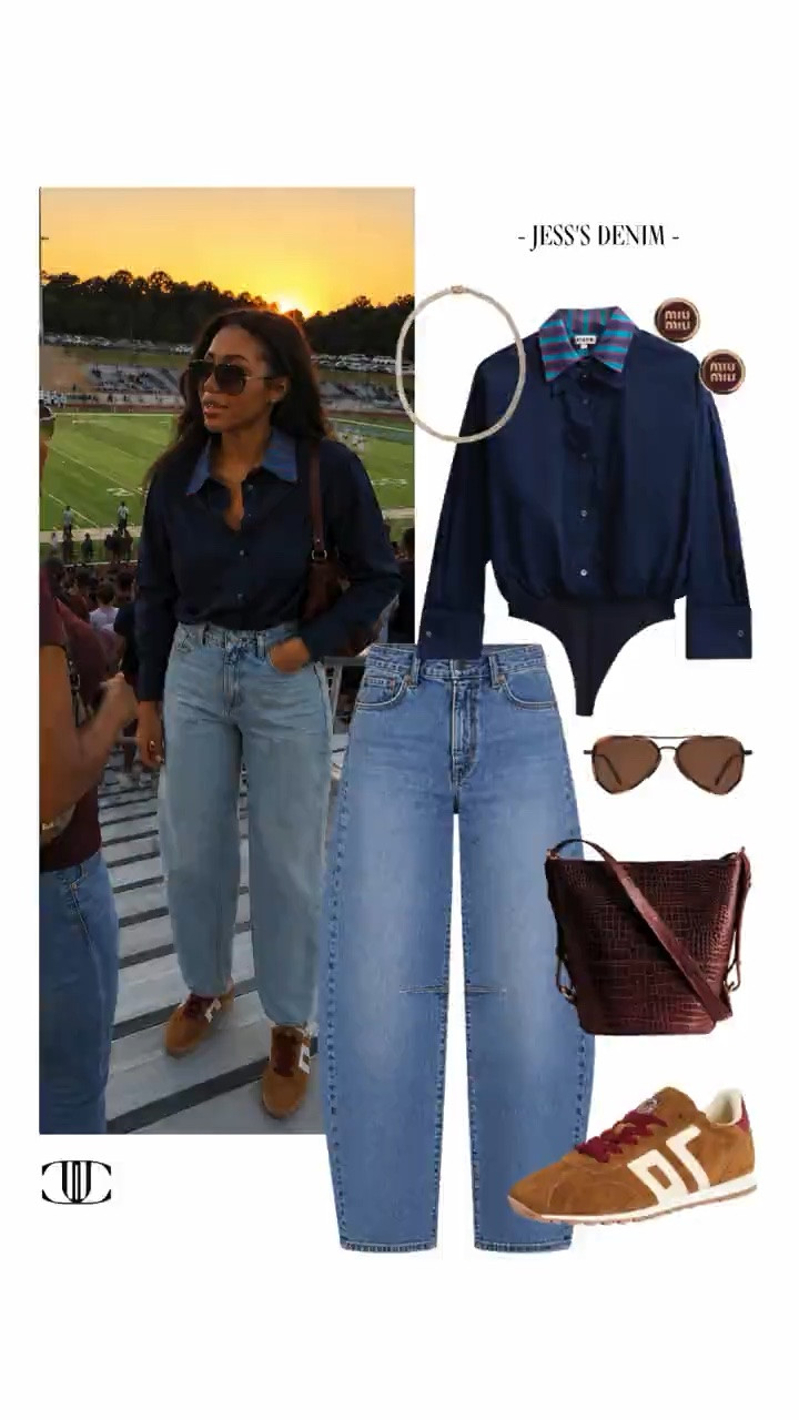 🍂 Great jeans, easy layers, and a calendar full of fall plans.

In this edition of Jess’s Denim, I’m sharing nine chic transitional looks for Wine Wednesday, Friday Night Football, Weekend Brunch, and everything in between. Think lightweight knits, simple jackets, rich fall tones, and elevated accessories that make everyday denim feel a little more polished.

Tap to shop all nine looks and find the outfits you’ll want to wear on repeat all season long. 🤎✨

#LTKStyle #JesssDenim #FallTransition #DenimStyle #FallOutfits #WeekendStyle #FridayNightFootball #BrunchStyle #EverydayStyle #LTKFinds

#LTKootd #LTKSeasonal #LTKOver40