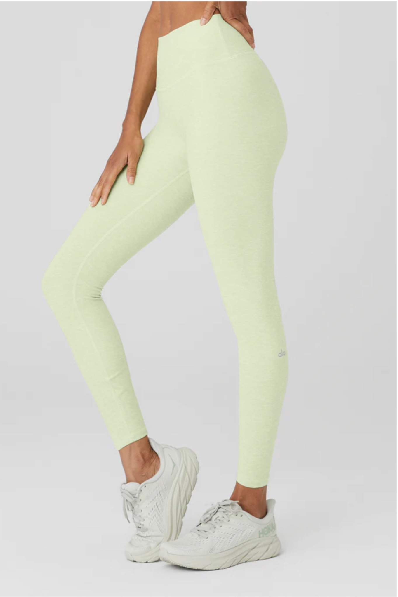 Wowwwwww new alo yoga . Absolutely buying these high waisted leggings for after baby. Obsessed with the highlighter color . The tennis skirt and scrunchies in the color (linked) are also so cute 

Soft leggings , high waisted leggings , alo iced green tea , alo yoga iced green tea 

#LTKfit #LTKSeasonal #LTKGiftGuide