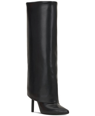 Skylar Fold Over Cuffed Knee High Boots | Macy's