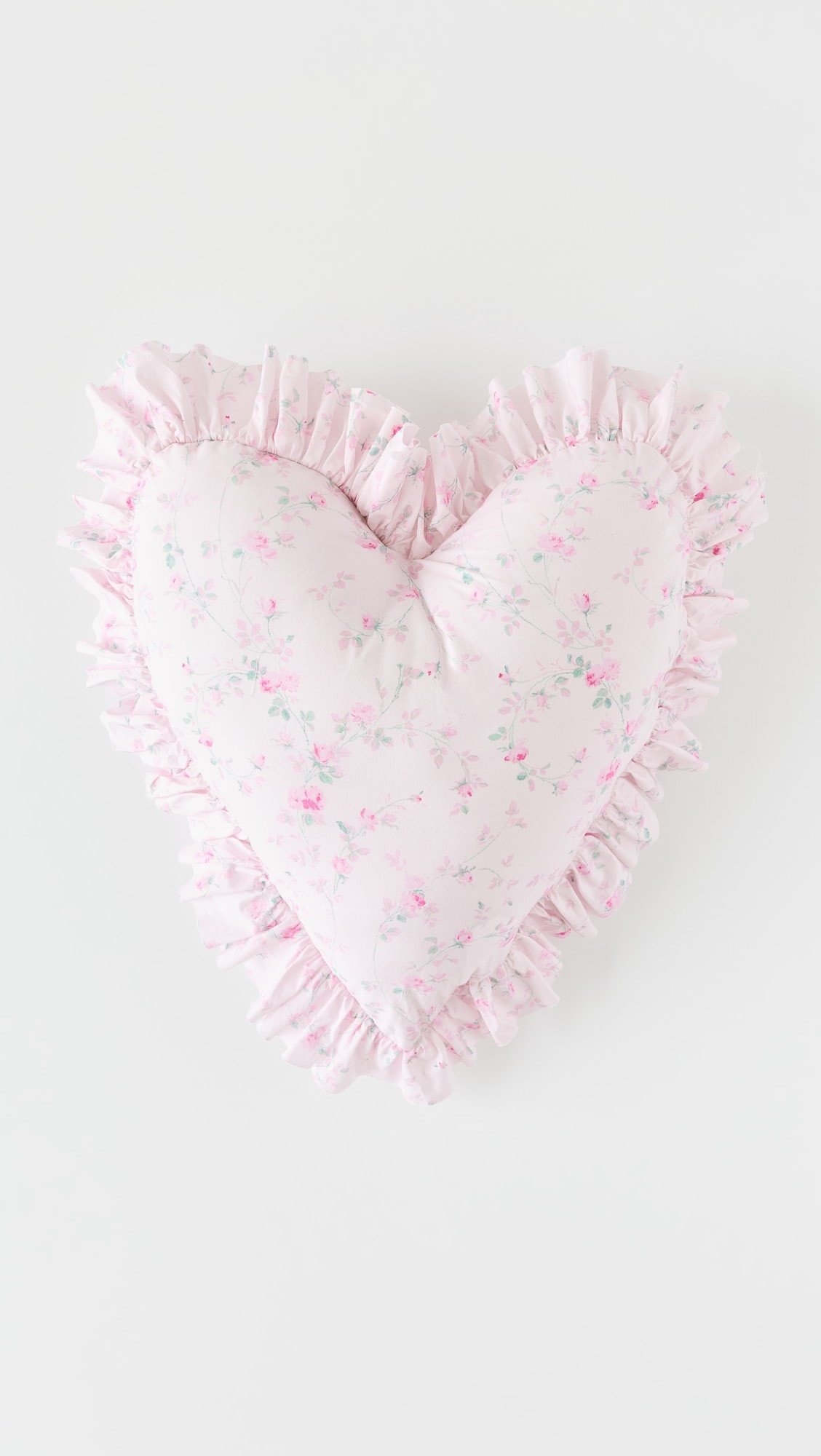 Heart Ruffle Pillow | Shopbop