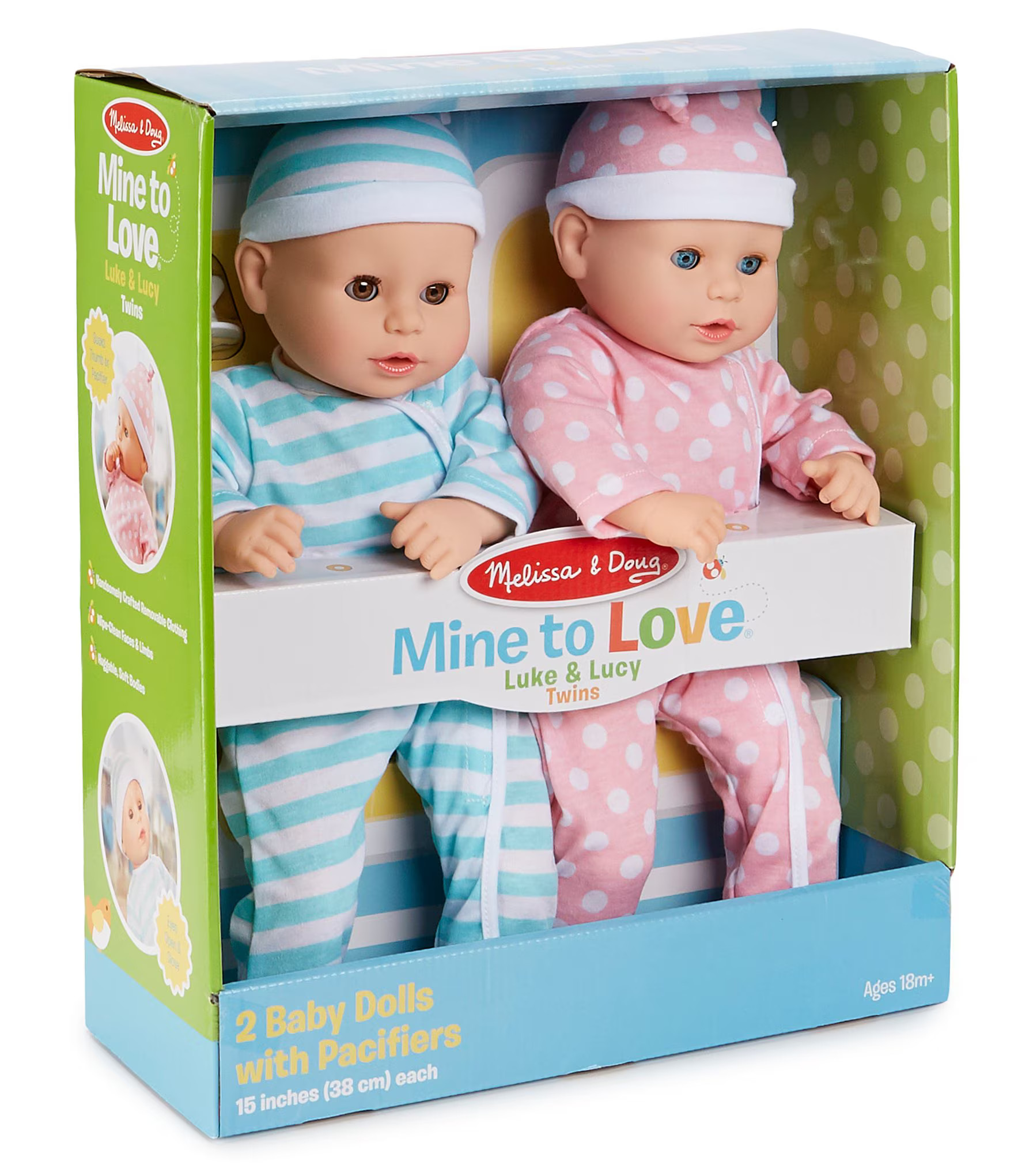 Mine to Love Twins Luke & Lucy Dolls | Dillard's