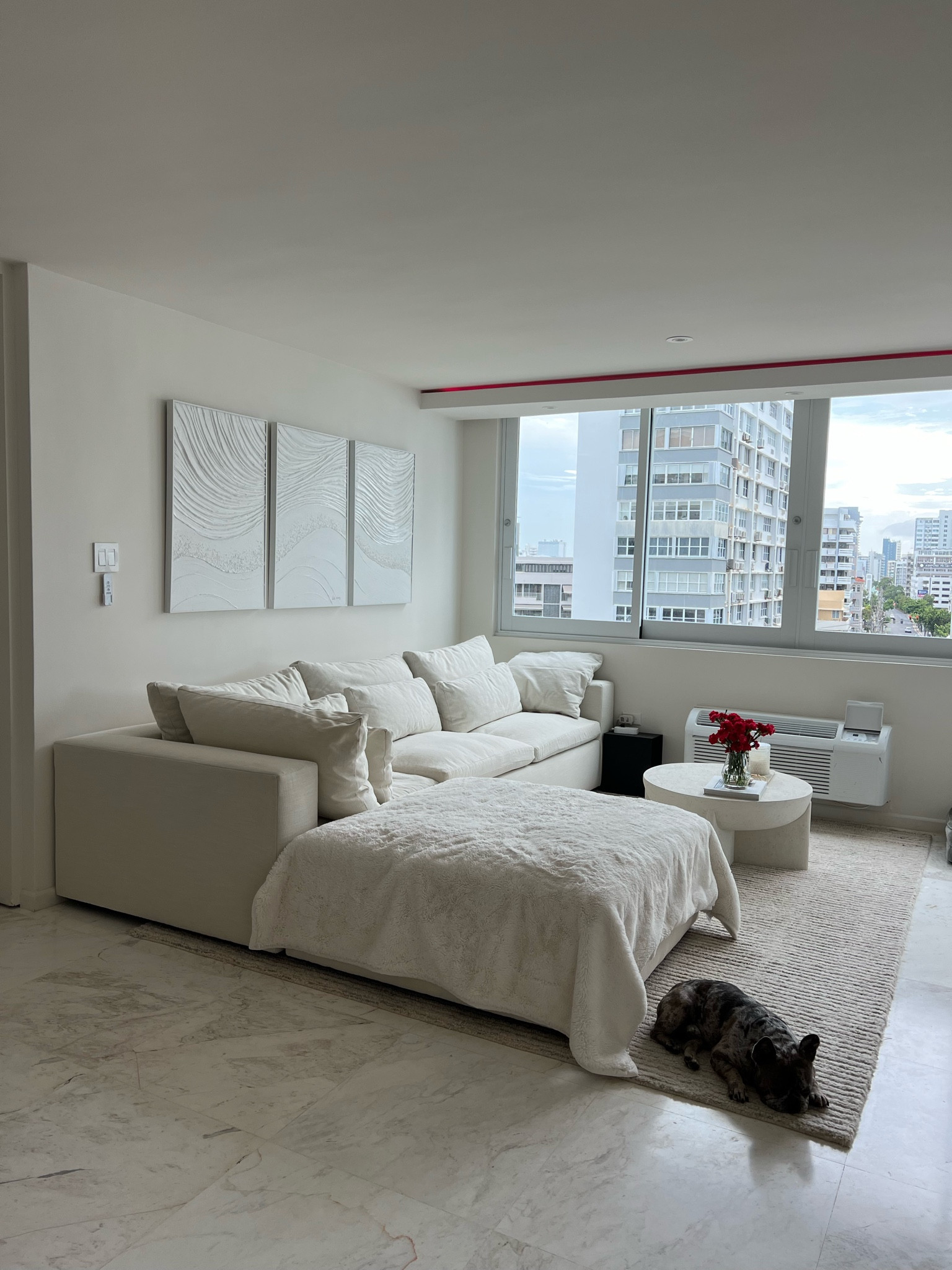 rug: 8x10, Alabaster
couch: Alabaster Yarn Dyed Linen Weave
art: 24x32 each *the third piece was a custom order 

#LTKhome