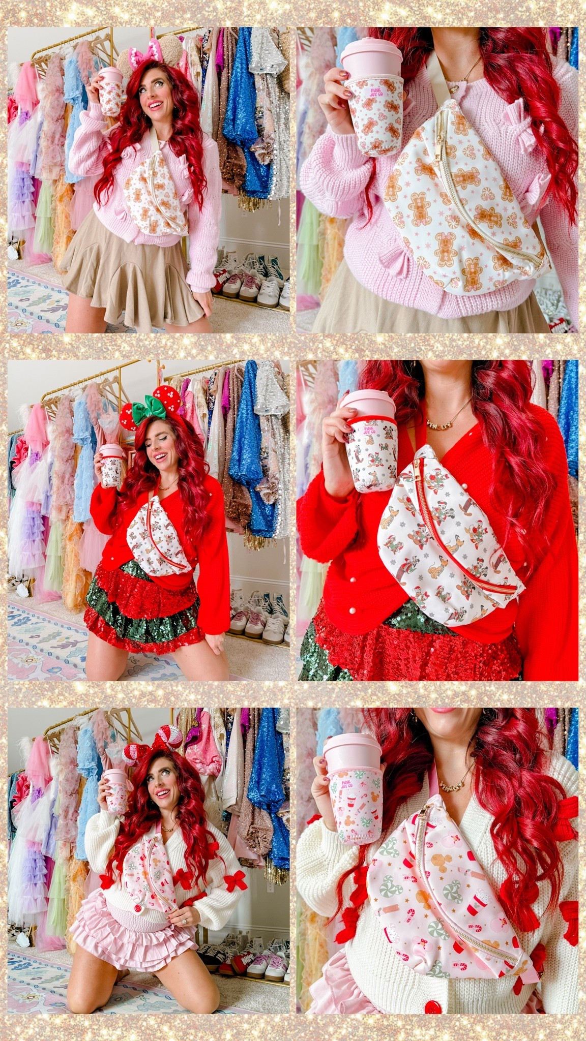 Code EMILY to save ❤️ disney Christmas, disney Christmas ootd, disney style, disney addict, disney Christmas outfit, disney babe, disney fun, disney cutie, disney magic