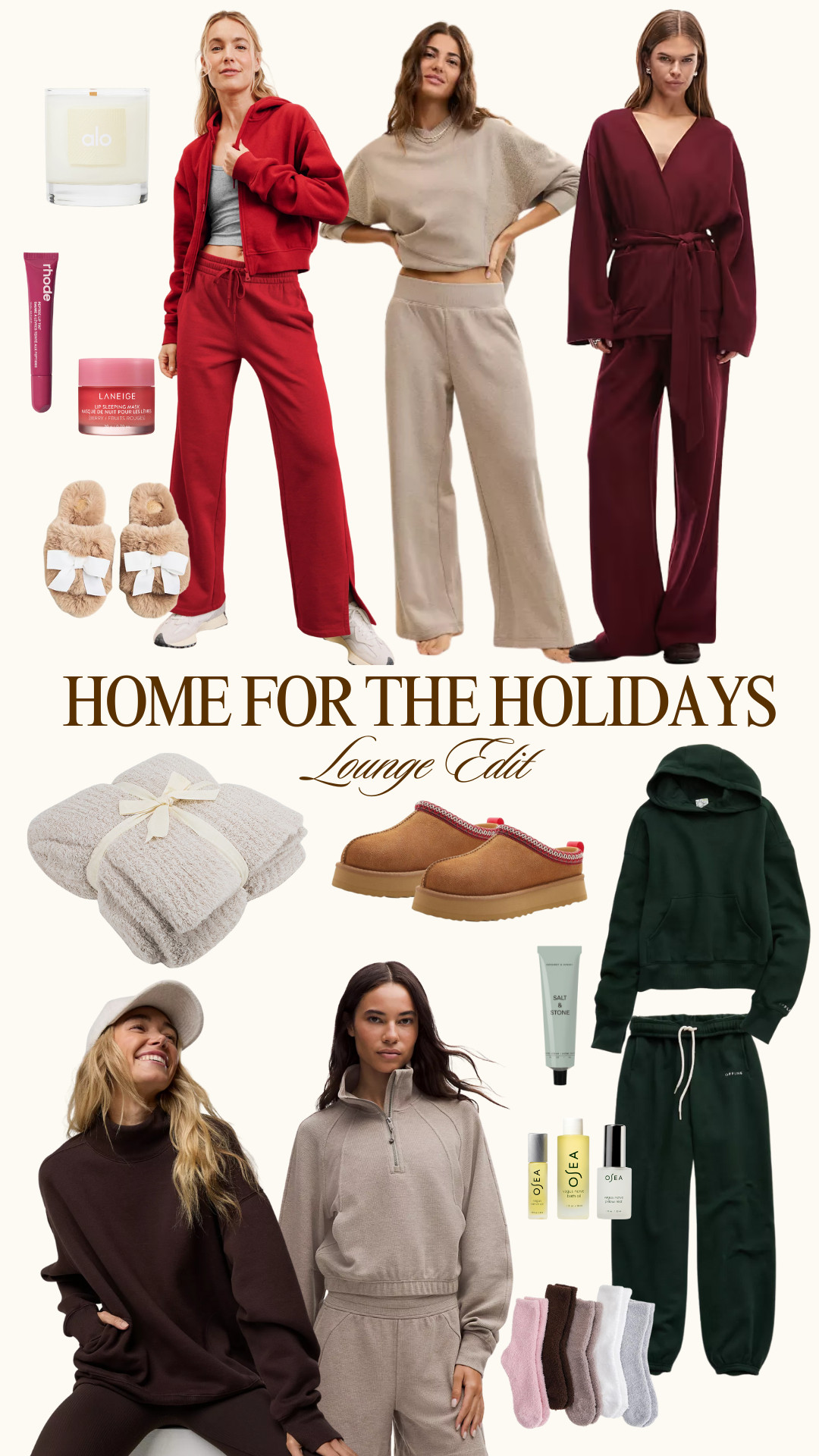 Home for the holidays 🤍 Cozy sets, plush layers, and little comforts I’m living in this season. These make the best gifts for others and the easiest yes-for-yourself pieces for slow mornings, movie nights, and soaking in the season.



#LTKCozy
#LTKLoungewear
#CozySeason
#HolidayAtHome
#GiftableFinds
#TreatYourself
#WinterComfort
#HolidayLounge
#ComfortEssentials
#StayCozy 

 

#LTKHoliday #LTKGiftGuide
