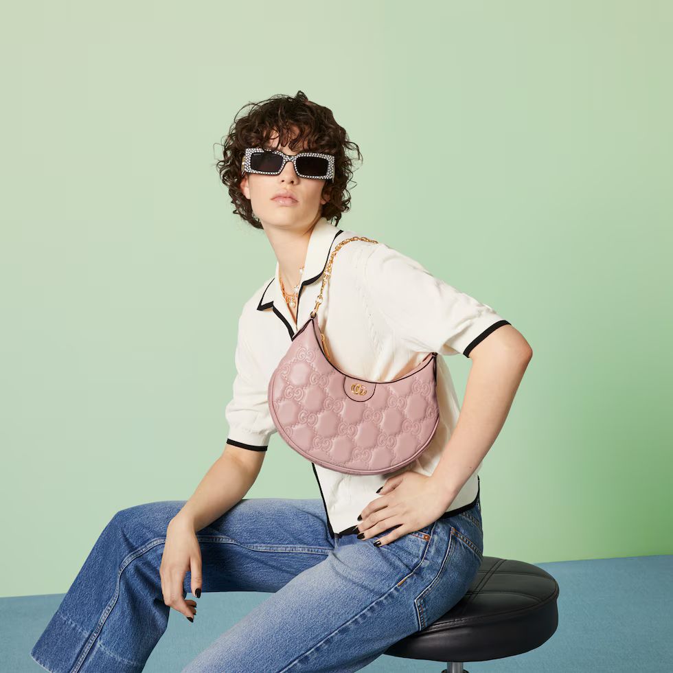 GG Matelassé small shoulder bag | Gucci (US)