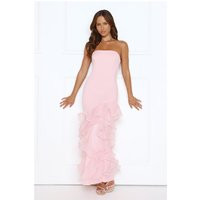 Lullaby Glow Strapless Maxi Dress Pink | Hello Molly (US)