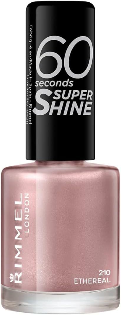 Rimmel 60 Seconds Super Shine Nail Polish - 8 ml, Ethereal Nude | Amazon (UK)