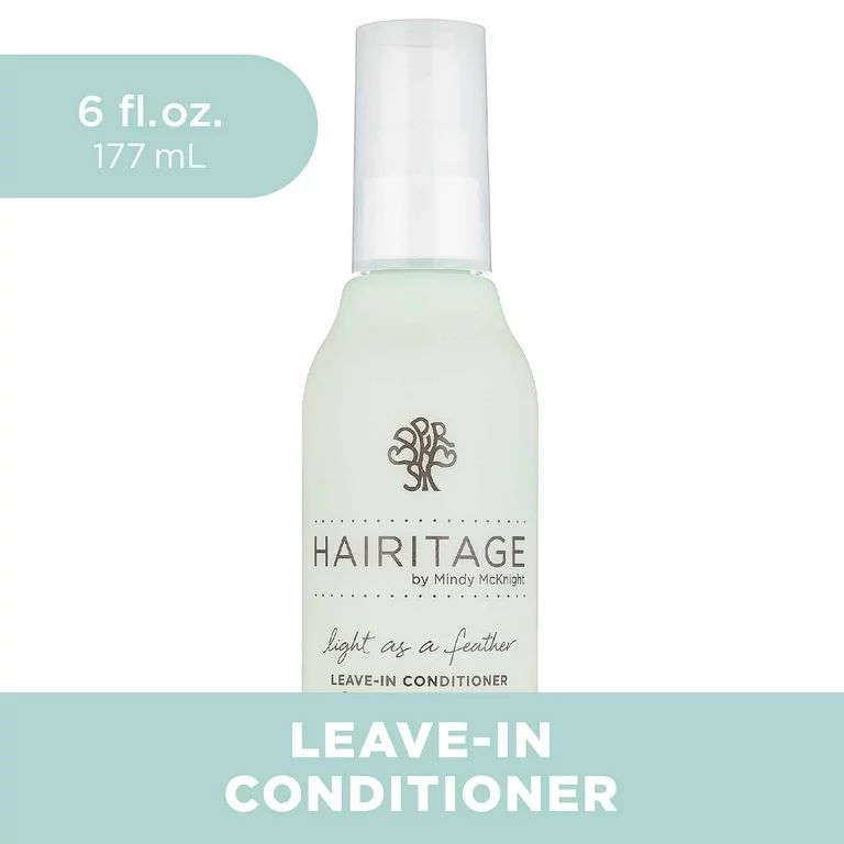 Hairitage Light as a Feather Detangling Leave-in Conditioner Spray, 6 fl oz | Walmart (US)
