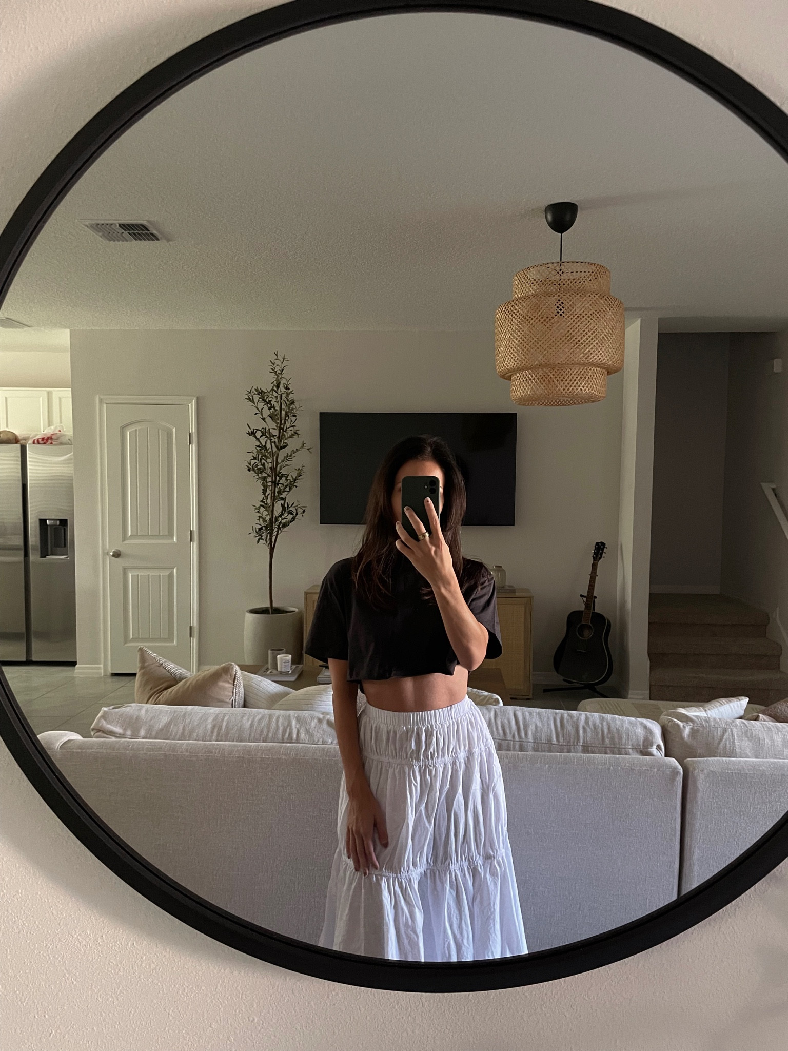 crop top is Elwood clothing. 
Maxi skirt is revolve. Wearing size xs.





#LTKstyletip #LTKfindsunder50