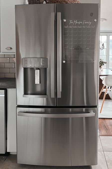 Kitchen refrigerator decor magnetic acrylic calendar 

#LTKhome #LTKSeasonal #LTKSpringSale
