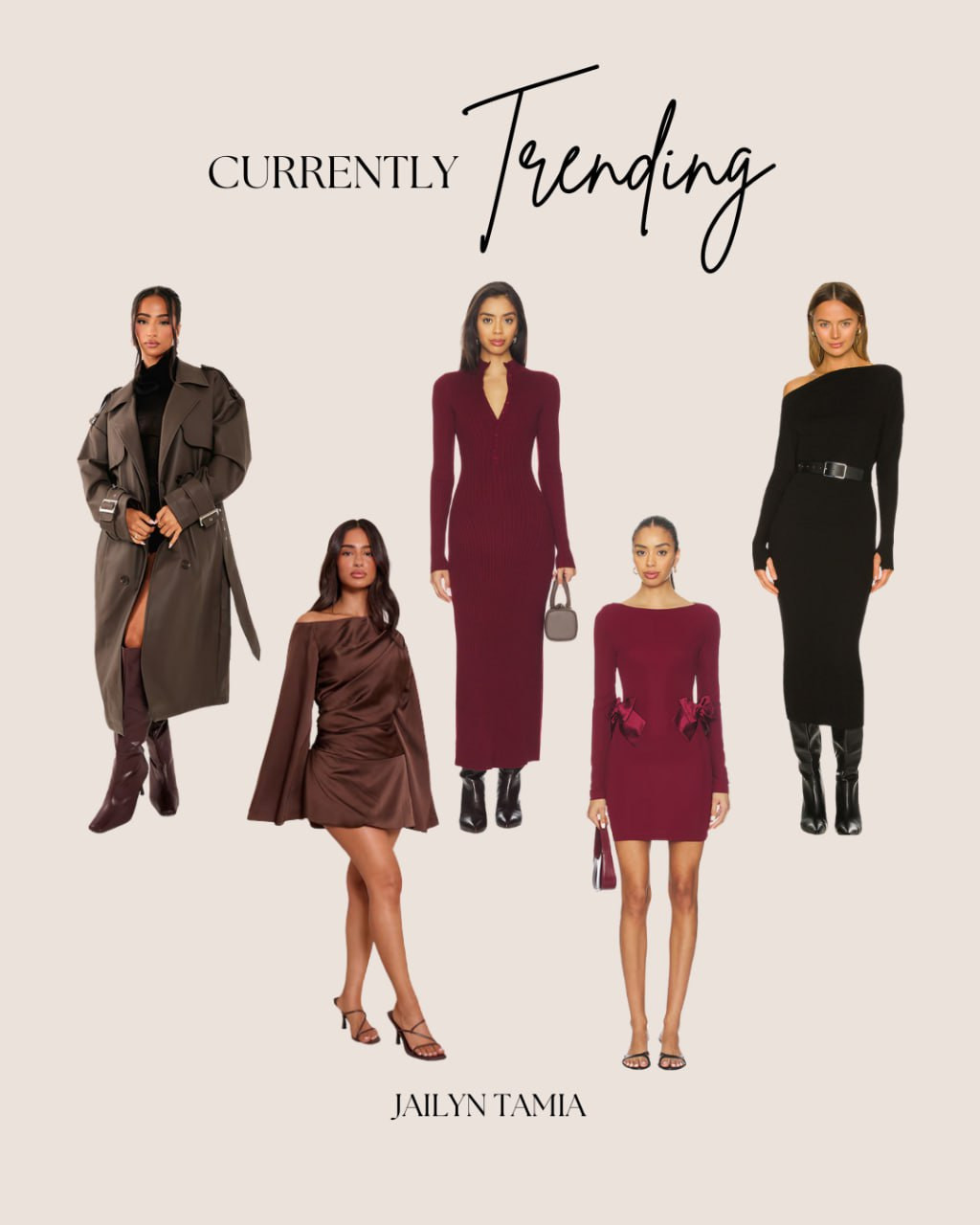Currently Trending Outfits 

// Trending, Trending Outfits, Trending Outfit, Trendy, Trendy Outfits, Trendyfinds, Casual, Casual Outfits, Casual Chic, Comfy Casual, Chic Casual, Womens Casual Outfit, Casual Style, Fashion, Outfits, Outfit Ideas, Outfit Inspo, Classy, Classy Outfit, Classy Dress, Pretty Little Things, Pretty Little Prettylittlething, Pretty Little Thing Outfits, Revolve, Revolve Outfits, Winter Outfit, Winter Outfits, Winter Outfits Women, Dresses, Trench Coat, Mini Dress, Midi Dress, Sweater Dress 

 #LTKGiftGuide #LTKootd #LTKSeasonal