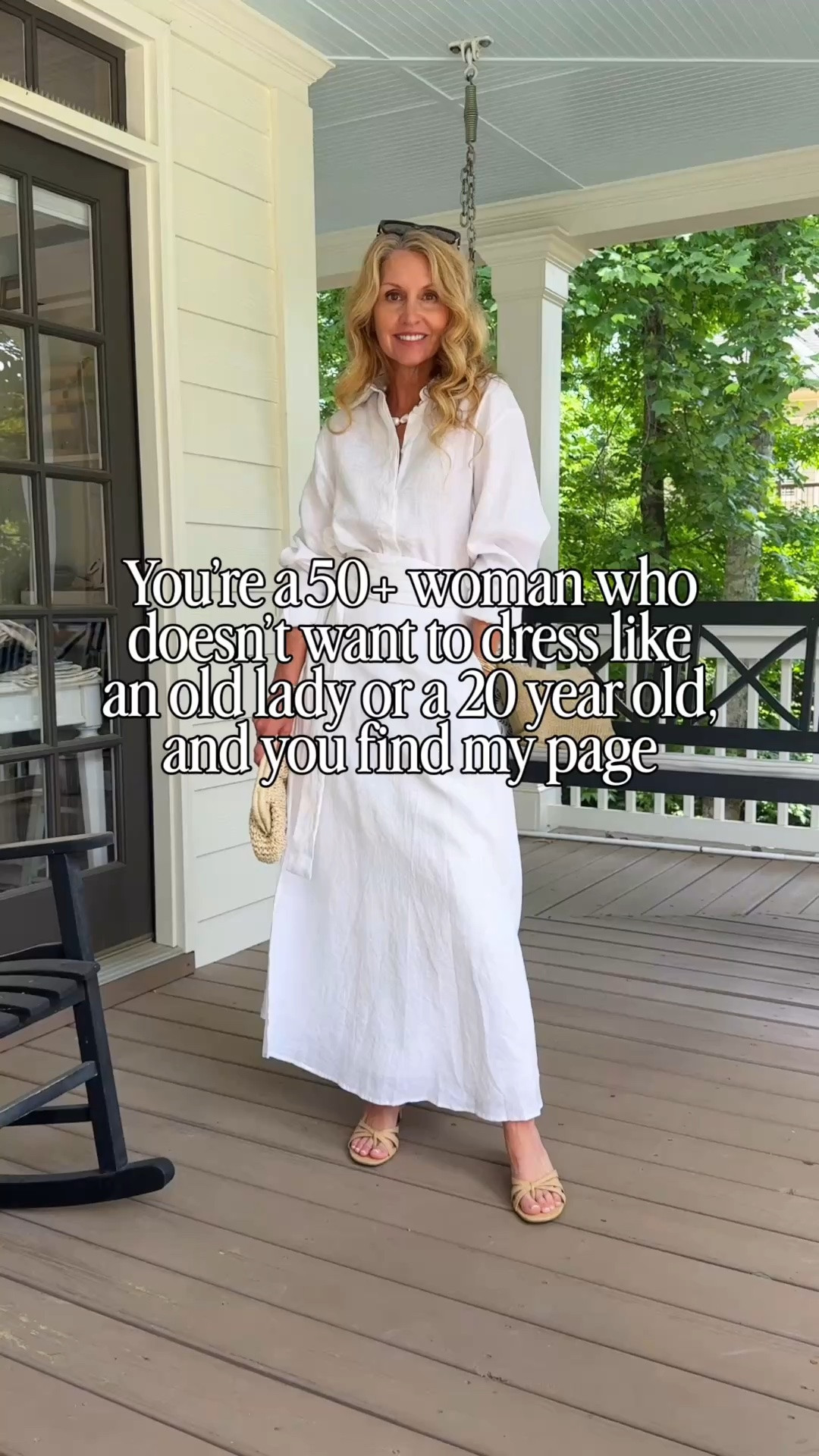 You just want to feel current, confident, and like yourself again- welcome, you’re in the right place 🤍
Think classic, affordable style with a modern edge, elevated basics, and outfits you’ll actually wear on repeat. 

ageless style, over 50 fashion, over 40 style, midlife fashion, modern classic style, timeless outfits, neutral fashion, elevated basics, effortless style, classic wardrobe, chic everyday outfits, capsule wardrobe, minimal style, sophisticated style, wearable fashion, flattering outfits, confidence in style, polished looks, everyday chic, refined style, wardrobe staples, style at any age
#AgelessStyle #Over50Style #ModernClassicStyle #MidlifeStyle #ElevatedEveryday EffortlessChic

#LTKdayinmylife #LTKootd #LTKOver40