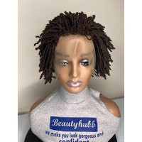 3"" Short Rasta Sister Locs, Faux Locs Dreadlock Wig, Braids Sister Locks, Synthetic Full Lace Lace Wigs, Wig, Wigs | Etsy (US)