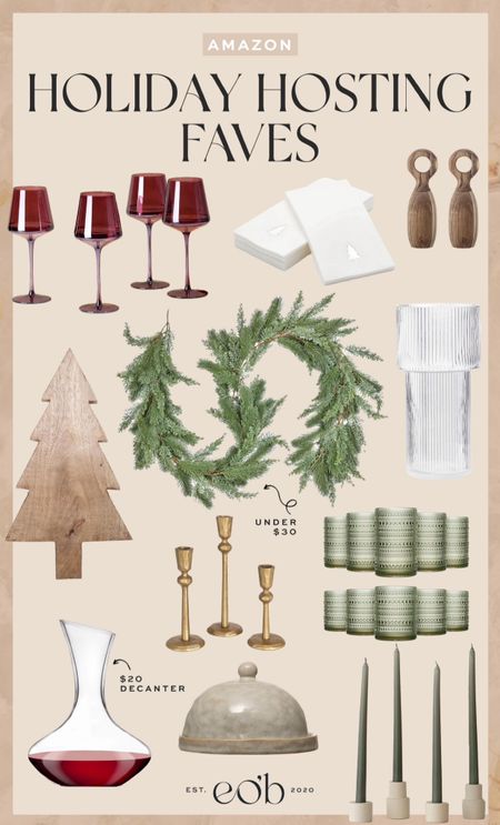 Holiday hosting faves from Amazon 🎄 Christmas tablescape finds, hostess gift ideas and more holiday decorr

#LTKfindsunder50 #LTKHoliday #LTKhome