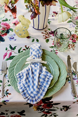 Brynn Gingham Napkins, Set of 2 | Anthropologie (US)