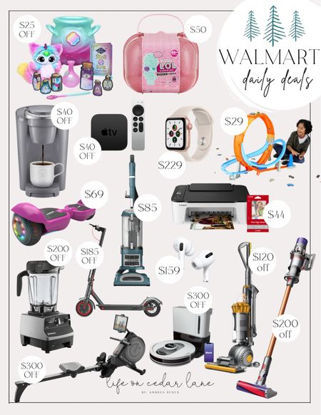 Walmart Daily Deals - stock up on gifts for the whole family with these these early Cyber Monday deals at Walmart! 

#kidstoys #electronics #dyson  #apple #gifts


#LTKCyberweek #LTKGiftGuide #LTKsalealert